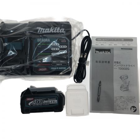  MAKITA マキタ 工具 電動工具 インパクトドライバ 40V td002GRdx