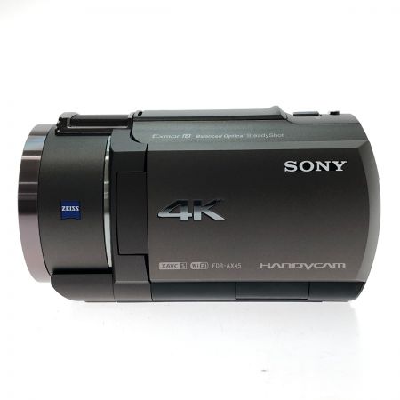  SONY ソニー デジタル4Kビデオカメラレコーダー FDR-AX45 ブロンズブラウン