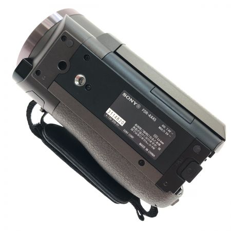  SONY ソニー デジタル4Kビデオカメラレコーダー FDR-AX45 ブロンズブラウン
