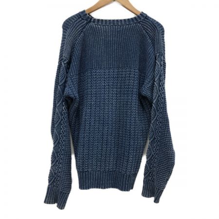  Hysteric Glamour ヒステリックグラマ メンズ ニット SIZE M 0263NS05 ブルー