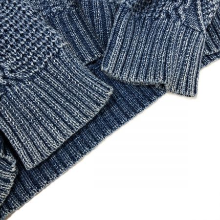  Hysteric Glamour ヒステリックグラマ メンズ ニット SIZE M 0263NS05 ブルー