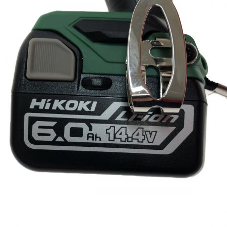  HiKOKI ハイコーキ 工具 電動工具 インパクトドライバー 充電器・充電池2個・ケース付  14.4v WH14DB(2YC) グリーン