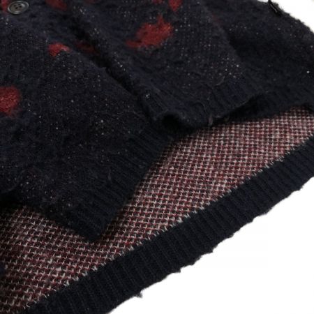  glamb グラム メンズ カーディガン モヘヤカーディガン サイズ1 マルチカラー