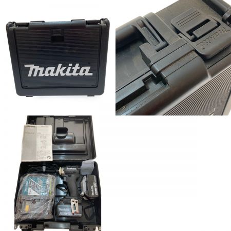  MAKITA マキタ 充電式インパクトドライバ 充電器・充電池2個付 18v  TD148DRTXB