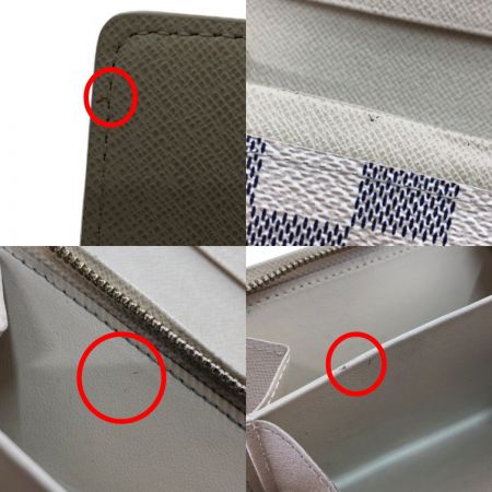  LOUIS VUITTON ルイヴィトン 財布 2つ折り財布 ダミエ・アズール ポルトフォイユ・トレゾール N61744