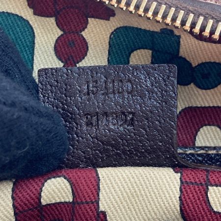  GUCCI グッチ ミニボストン　スエード生地 154180 214397 ブラウン