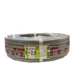 □□ YAZAKI VVFケーブル 3×2.0ｍｍ　100ｍ Sランク