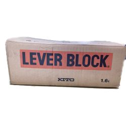 □□ KITO キトー レバーブロックＬ５形　定格荷重１．６ｔ　標準揚程１．５ｍ LB016 Bランク