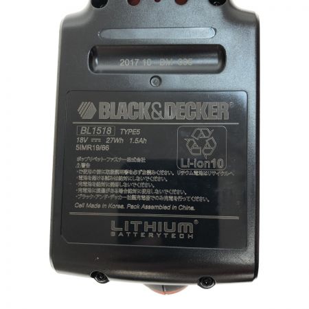  BLACK+DECKER ブラックアンドデッカー 電動工具 レシプロソー  EXR18 レッド