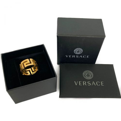 割引クーポン配布中!! □□VERSACE ベルサーチ 指輪 メデューサ