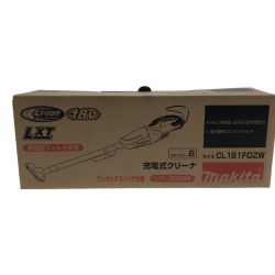 □□ MAKITA マキタ 工具 充電式クリーナー  CL181FD8W Sランク