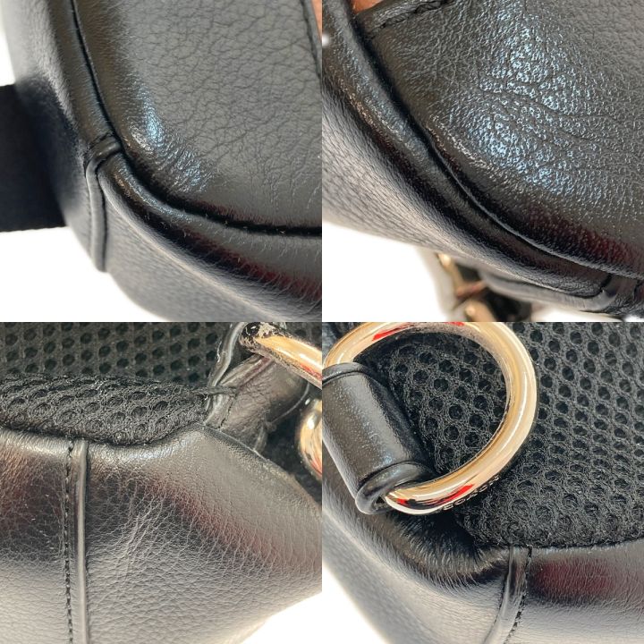 COACH コーチ キャンバス パック スムース レザー ボディバッグ F56135