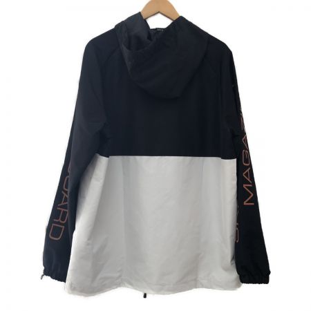  THRASHER スラッシャー メンズ衣料 ジャケット ナイロンアノラックパーカー SIZE XL ブラック×ホワイト