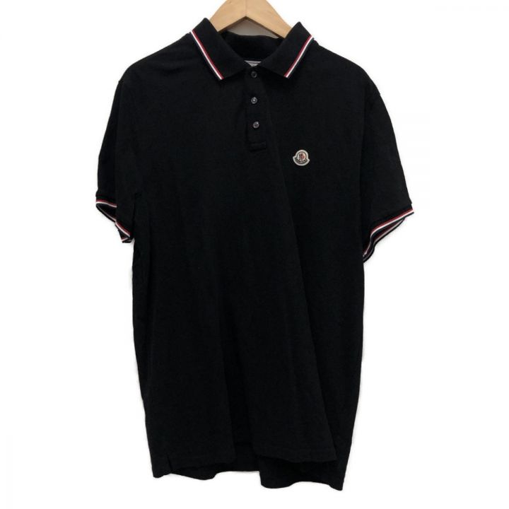 MONCLER モンクレール メンズ衣料 ポロシャツ シャツ MAGLIA POLO MANICA CORTA SIZE XXL  E20918345600 84556 ブラック｜中古｜なんでもリサイクルビッグバン