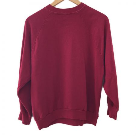  70~80s sports wear メンズ衣料 スウェット 70~80s ワインレッド  SIZE M ワインレッド