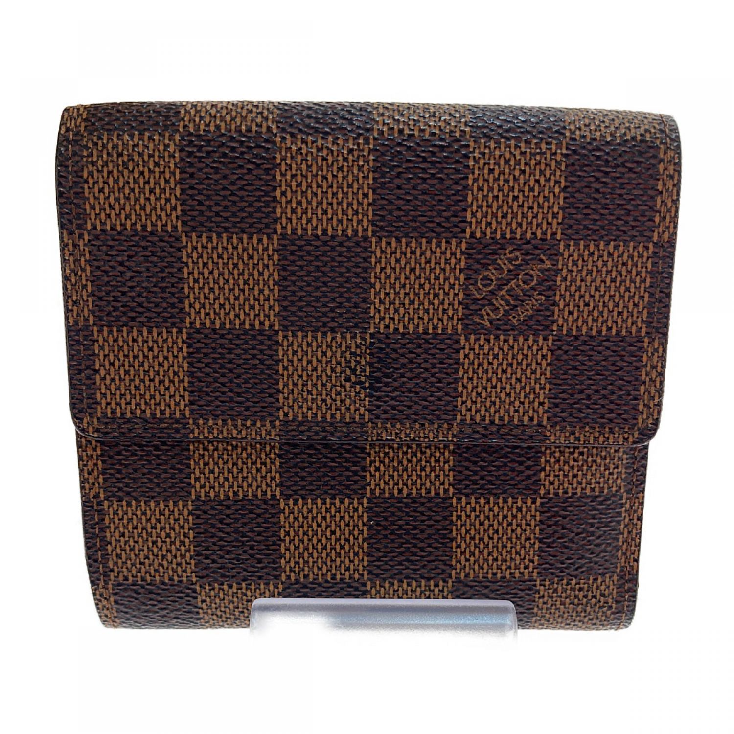 中古】 LOUIS VUITTON ルイヴィトン ダミエ ポルト モネ・ビエ カルト