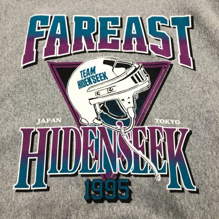  HideandSeek スウェット トレーナー Mサイズ HC-090620 グレー