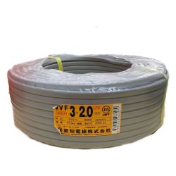 □□ 愛知電線 VVFケーブル 3×2.0ｍｍ　100ｍ VVF3×2.0 Sランク