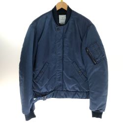 □□ BLUEY SAND&SALT&SUN MA-1ジャケット SIZE 0 08B16JK33SE ネイビー系 Bランク