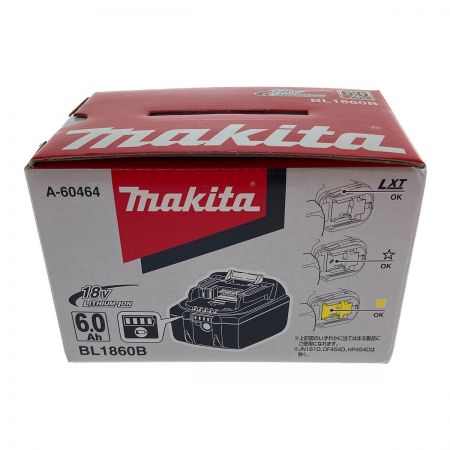  MAKITA マキタ バッテリー　6.0Ah　18V BL1860B