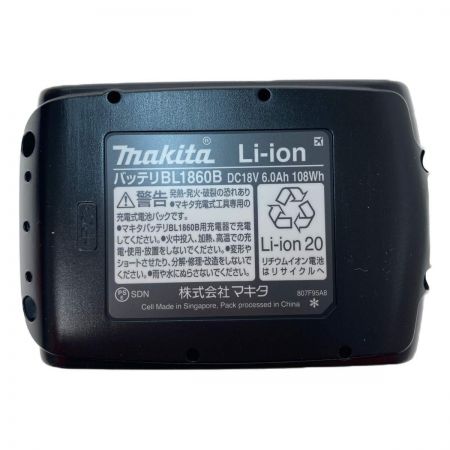  MAKITA マキタ バッテリー　6.0Ah　18V BL1860B