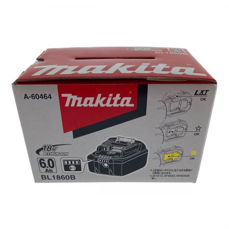  MAKITA マキタ バッテリー　6.0Ah　18V BL1860B