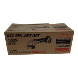 □□ MAKITA マキタ 100ｍｍ充電式ディスクグラインダ GA404DZN Sランク