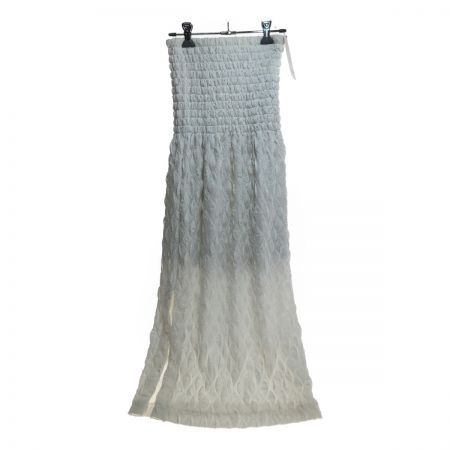  MAISON SPECIAL ダイヤシャーリングスカート　Freeサイズ 21221515201 ホワイト