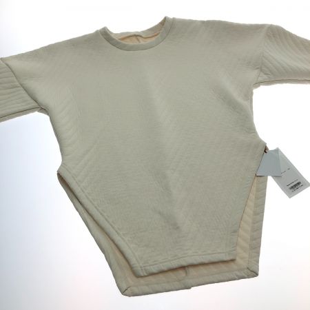  MAISON SPECIAL サイドスリットキルトトップ Freeサイズ 21222415301 ベージュ