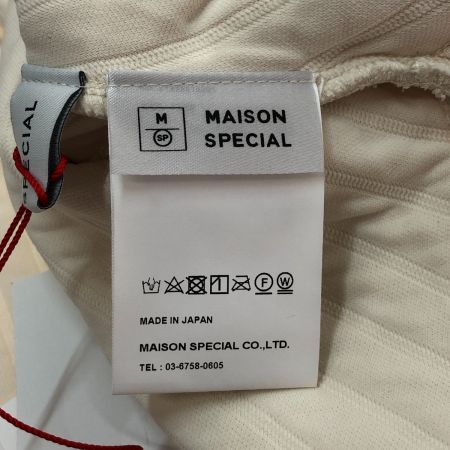  MAISON SPECIAL サイドスリットキルトトップ Freeサイズ 21222415301 ベージュ