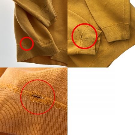  メンズ衣料 スウェット 50～60s ビンテージスウェット SIZE L マスタード