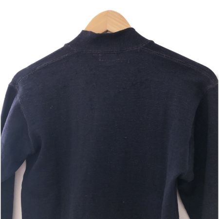 メンズ衣料 カーディガン 50~60s レタードカーディガン ネイビー