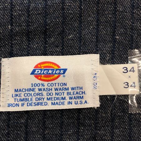  Dickies ディッキーズ ストライプデニムパンツ ジーンズ W34×L34 インディゴ