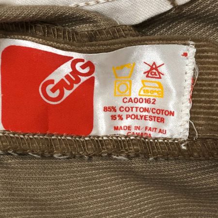  70s GWG パンツ コーデュロイパンツ 古着 ブラウン