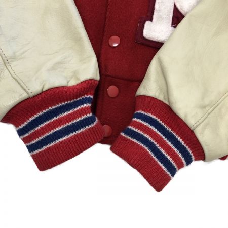  70~80s Golden Bear メンズ衣料 ジャケット スタジャン SIZE M レッド