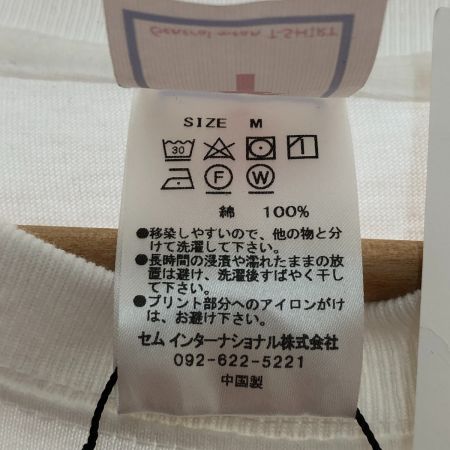  BEAUTY & YOUTH ビューティーアンドユース グラフィック ロングスリーブ Tシャツ Mサイズ 16124995023 ホワイト