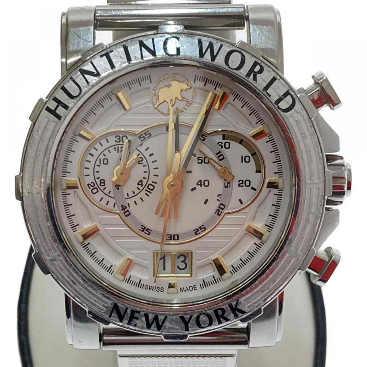 中古】 HUNTING WORLD ハンティングワールド 腕時計 イリス HW-913 C