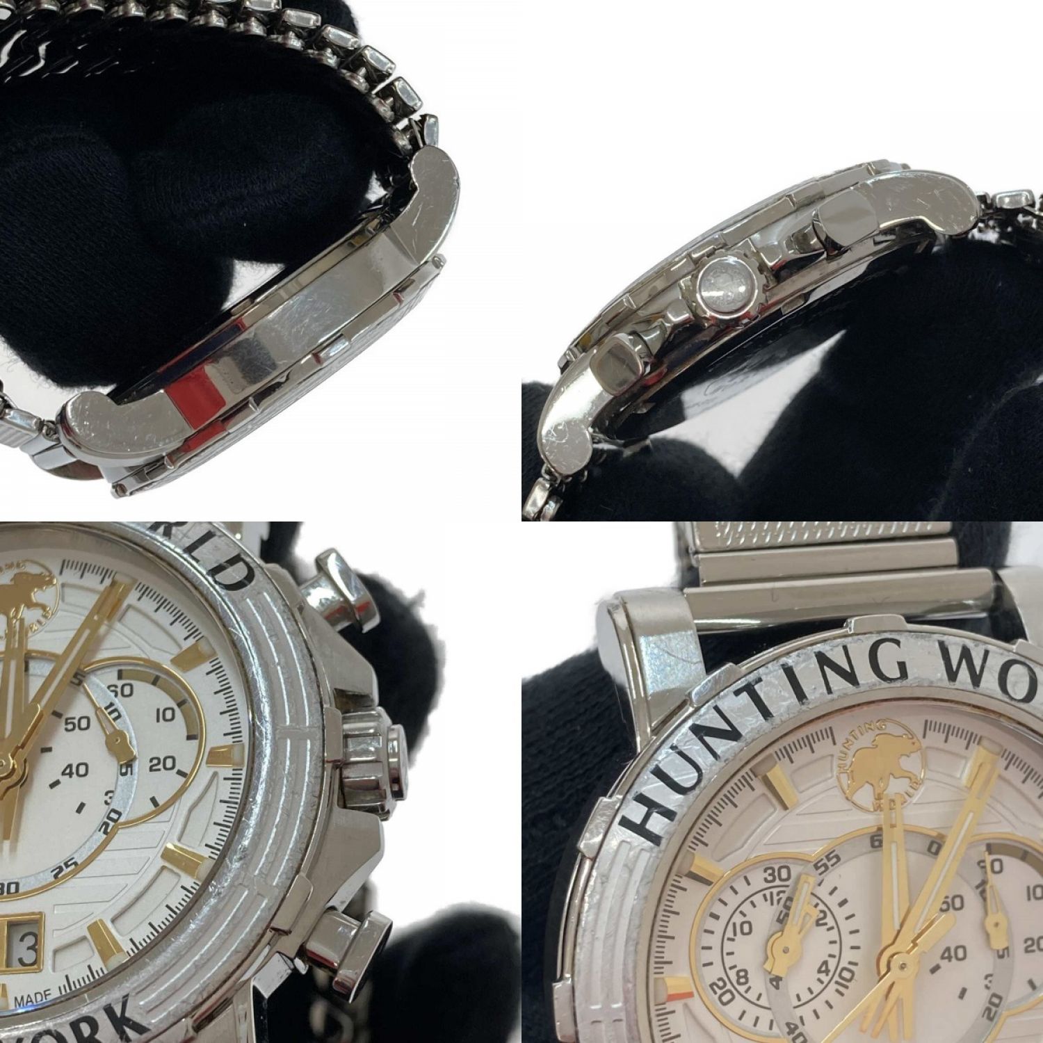 中古】 HUNTING WORLD ハンティングワールド 腕時計 イリス HW-913 C