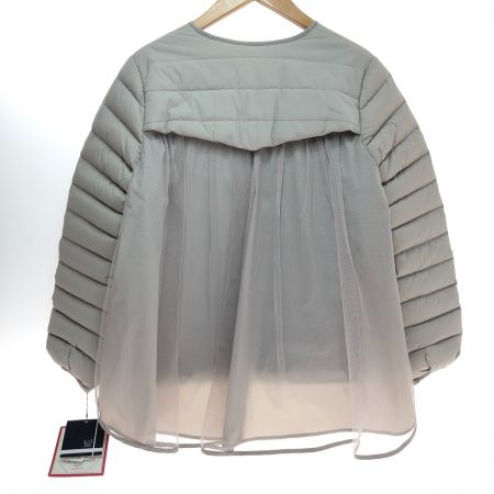  FENNEL バックチュールストレッチダウンジャケット SIZE38 1554 ベージュ