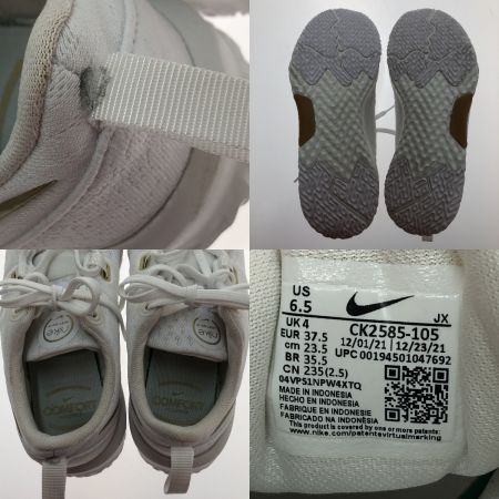  NIKE ナイキ ローカットスニーカー　23.5ｃｍ CK-2585-105 ホワイト