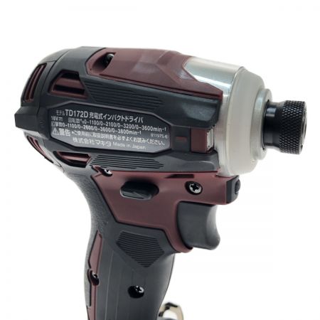  MAKITA マキタ 工具 電動工具 インパクトドライバー　18V6.0 TD172DGX