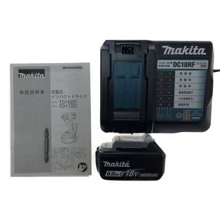  MAKITA マキタ 工具 電動工具 インパクトドライバー　18V6.0 TD172DGX