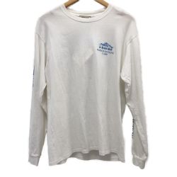 □□ MAISON KITSUNE レディース衣料 Tシャツ ロング丈Tシャツ  SIZE M KMM32730 ホワイト Sランク