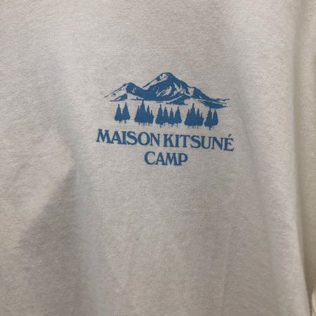  MAISON KITSUNE レディース衣料 Tシャツ ロング丈Tシャツ  SIZE M KMM32730 ホワイト