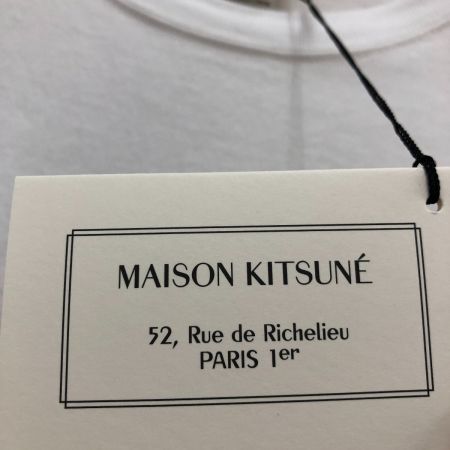  MAISON KITSUNE レディース衣料 Tシャツ ロング丈Tシャツ  SIZE M KMM32730 ホワイト