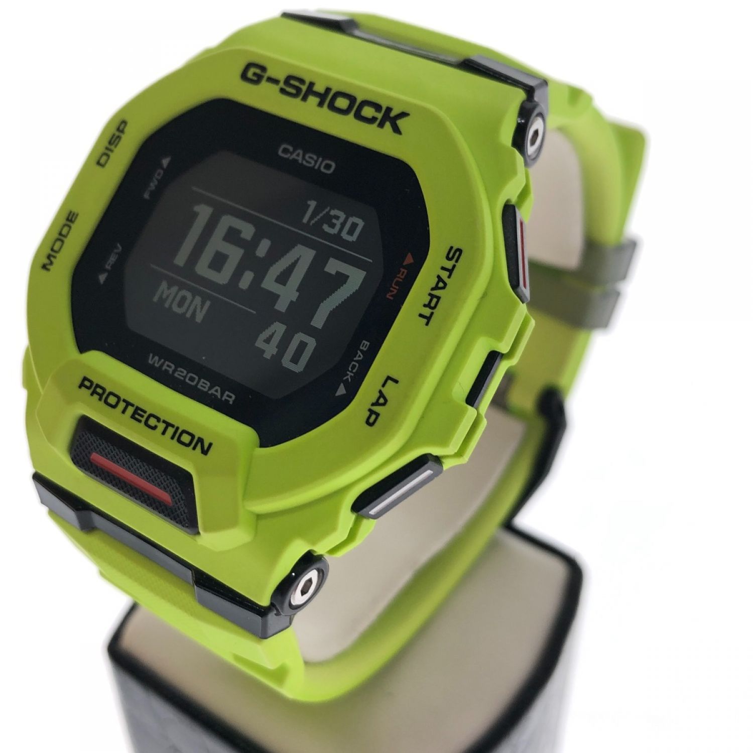中古】 CASIO カシオ 腕時計 デジタルウォッチ G-SHOCK 蛍光 GBD-200 B