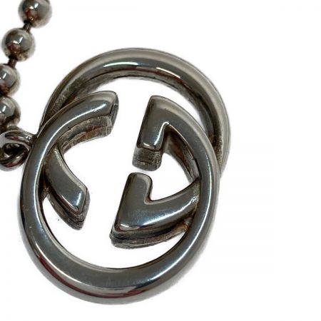  GUCCI グッチ  シルバー　ネックレス　ダブルG ボールチェーン 216435 J8400 8106