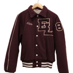 □□ 80s empire メンズ衣料 ジャケット スタジャン SIZE M ワインレッド Bランク