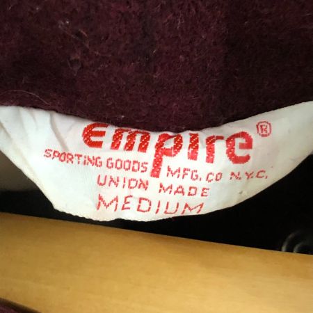  80s empire メンズ衣料 ジャケット スタジャン SIZE M ワインレッド