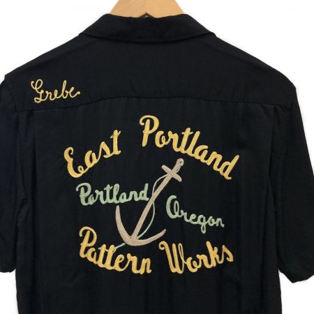  King Louie メンズ衣料 シャツ ボーリングシャツ SIZE S kl35447 ブラック